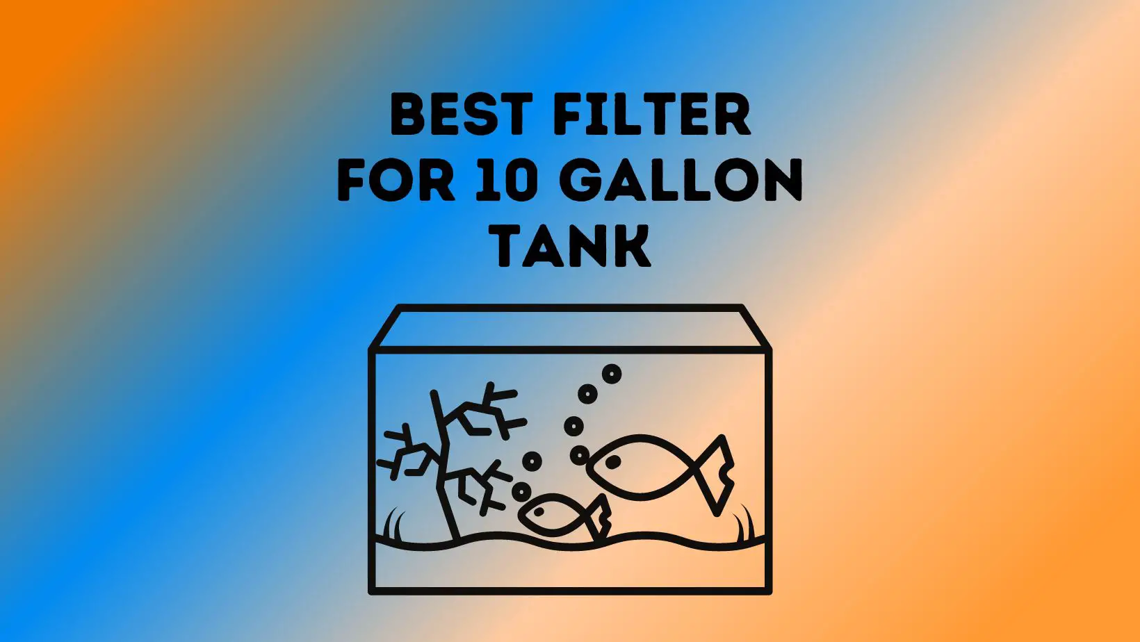 Best Filter For 10 Gallon Tank