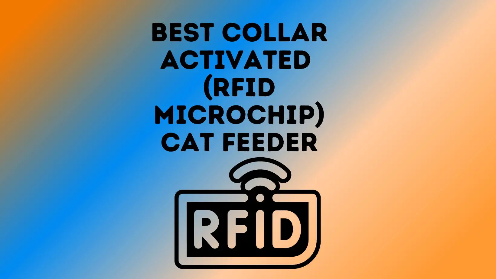 Best Collar Activated (RFID MicroChip) Cat Feeder